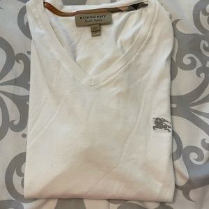 Men’s Burberry V-Neck T-shirt